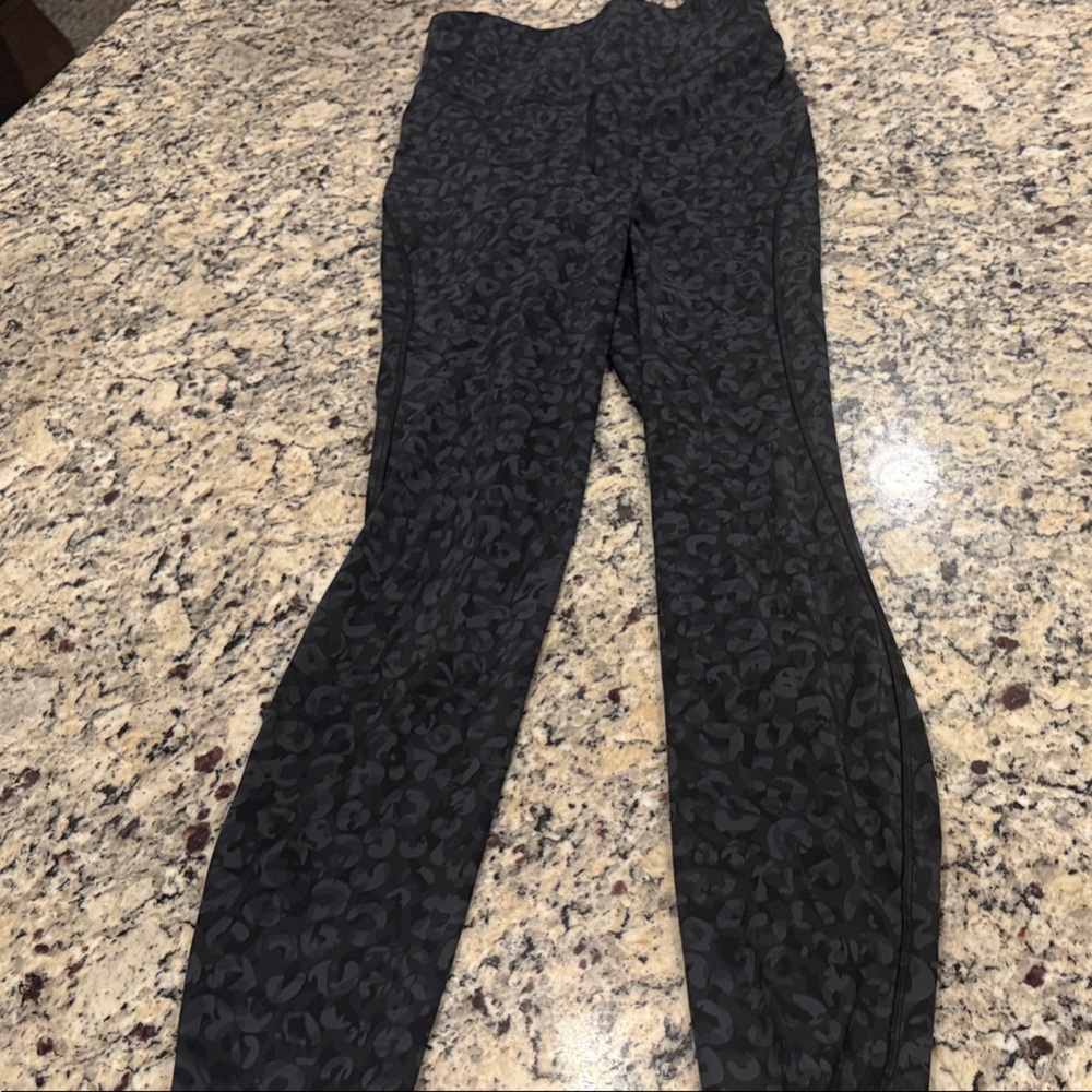 Lululemon Athletica Dark Patterned Leggings